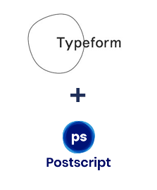 Einbindung von Typeform und Postscript