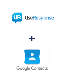 Einbindung von UseResponse und Google Contacts