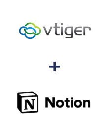 Einbindung von vTiger CRM und Notion