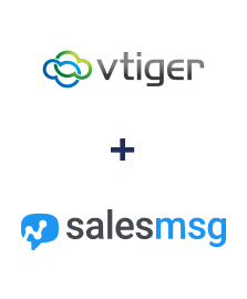 Einbindung von vTiger CRM und Salesmsg