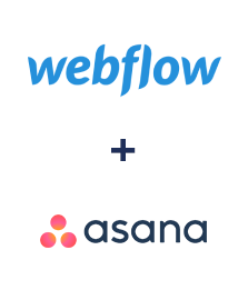 Einbindung von Webflow und Asana
