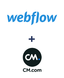 Einbindung von Webflow und CM.com