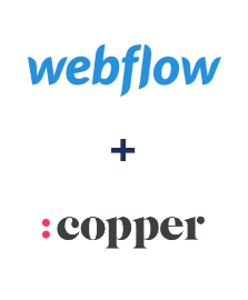 Einbindung von Webflow und Copper