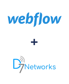 Einbindung von Webflow und D7 Networks