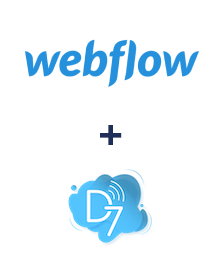 Einbindung von Webflow und D7 SMS