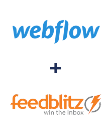 Einbindung von Webflow und FeedBlitz