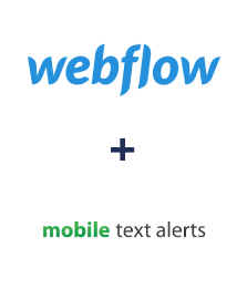 Einbindung von Webflow und Mobile Text Alerts