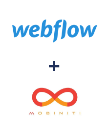 Einbindung von Webflow und Mobiniti