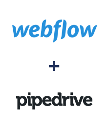 Einbindung von Webflow und Pipedrive