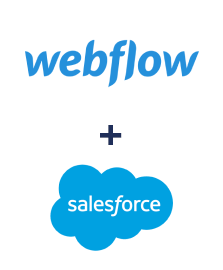 Einbindung von Webflow und Salesforce CRM