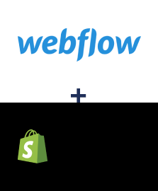 Einbindung von Webflow und Shopify