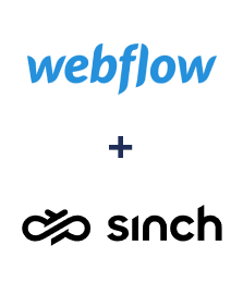 Einbindung von Webflow und Sinch