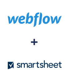 Einbindung von Webflow und Smartsheet
