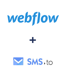 Einbindung von Webflow und SMS.to