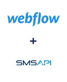 Einbindung von Webflow und SMSAPI