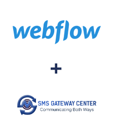 Einbindung von Webflow und SMSGateway