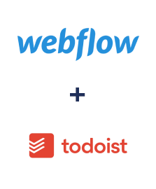 Einbindung von Webflow und Todoist