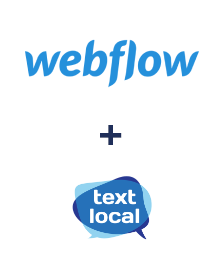 Einbindung von Webflow und Textlocal