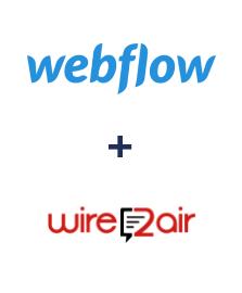 Einbindung von Webflow und Wire2Air