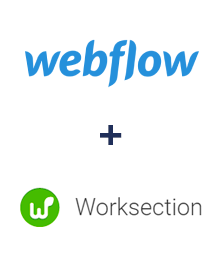 Einbindung von Webflow und Worksection