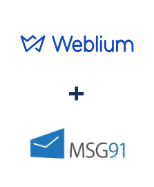 Einbindung von Weblium und MSG91