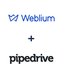 Einbindung von Weblium und Pipedrive
