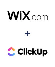 Einbindung von Wix und ClickUp