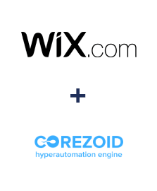 Einbindung von Wix und Corezoid