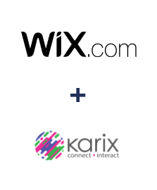 Einbindung von Wix und Karix