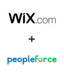 Einbindung von Wix und PeopleForce