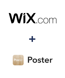 Einbindung von Wix und Poster