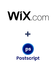 Einbindung von Wix und Postscript