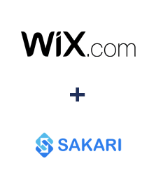 Einbindung von Wix und Sakari