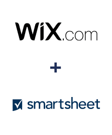 Einbindung von Wix und Smartsheet