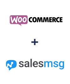 Einbindung von WooCommerce und Salesmsg