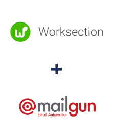 Einbindung von Worksection und Mailgun