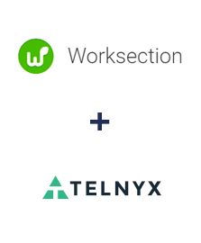Einbindung von Worksection und Telnyx