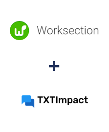 Einbindung von Worksection und TXTImpact