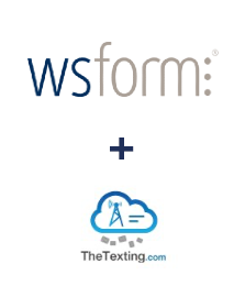 Einbindung von WS Form und TheTexting