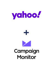Einbindung von Yahoo! und Campaign Monitor