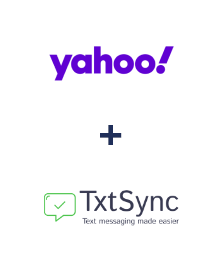 Einbindung von Yahoo! und TxtSync