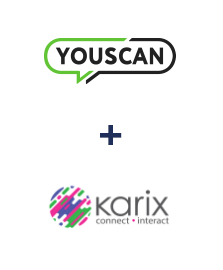 Einbindung von YouScan und Karix