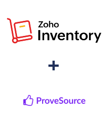 Einbindung von ZOHO Inventory und ProveSource