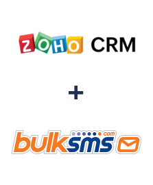 Einbindung von ZOHO CRM und BulkSMS