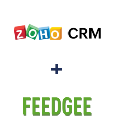 Einbindung von ZOHO CRM und Feedgee