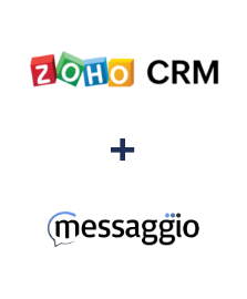 Einbindung von ZOHO CRM und Messaggio