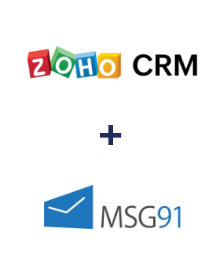 Einbindung von ZOHO CRM und MSG91