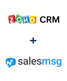 Einbindung von ZOHO CRM und Salesmsg