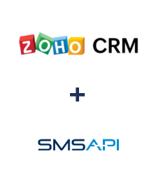 Einbindung von ZOHO CRM und SMSAPI