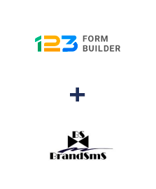 Integration of 123FormBuilder and BrandSMS 